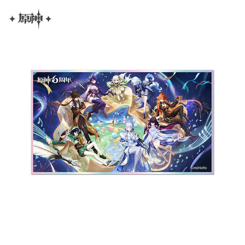 【予約受付中】原神 周年記念シリーズ アクリル色紙 6周年Ver.