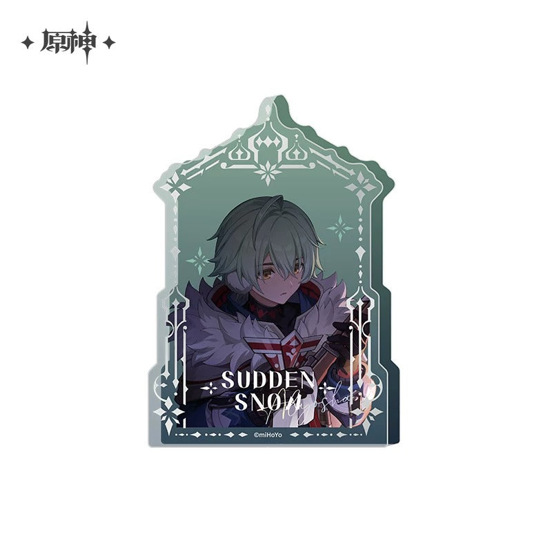 【予約受付中】原神 「吹雪」シリーズ アクリルブロック アリョーシャ