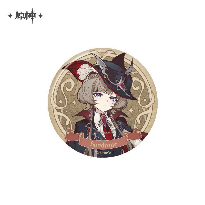 【予約受付中】原神 テーブルトークシアターシリーズ 缶バッジ サンドローネ