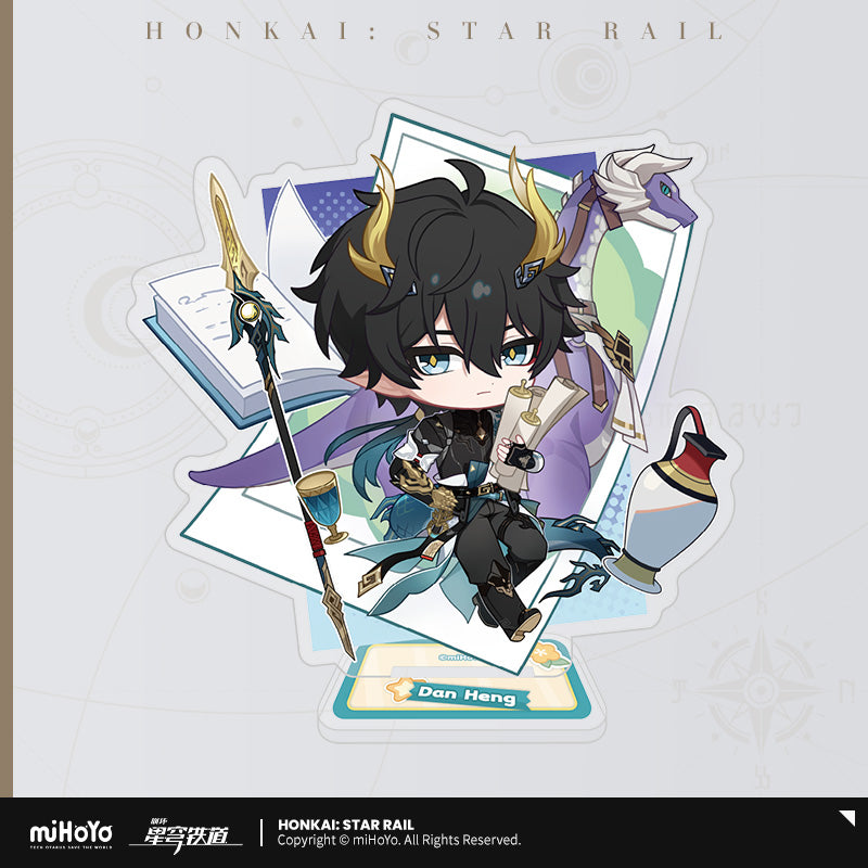 【予約受付中】崩壊:スターレイル 秋セレモニーシリーズ ちびキャラアクリルスタンド 丹恒・騰荒