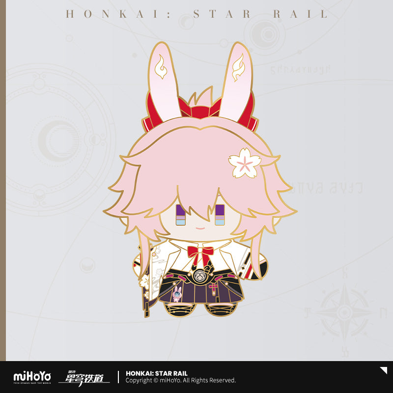 【予約受付中】崩壊:スターレイル ちびキャラぬいぐるみシリーズ 金属バッジ 緋英