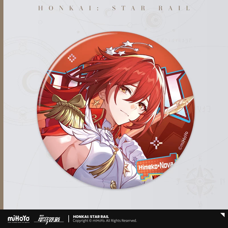 【予約受付中】崩壊:スターレイル 星間旅行シリーズ キャラクター缶バッジ 第二弾 姫子・旅立ち