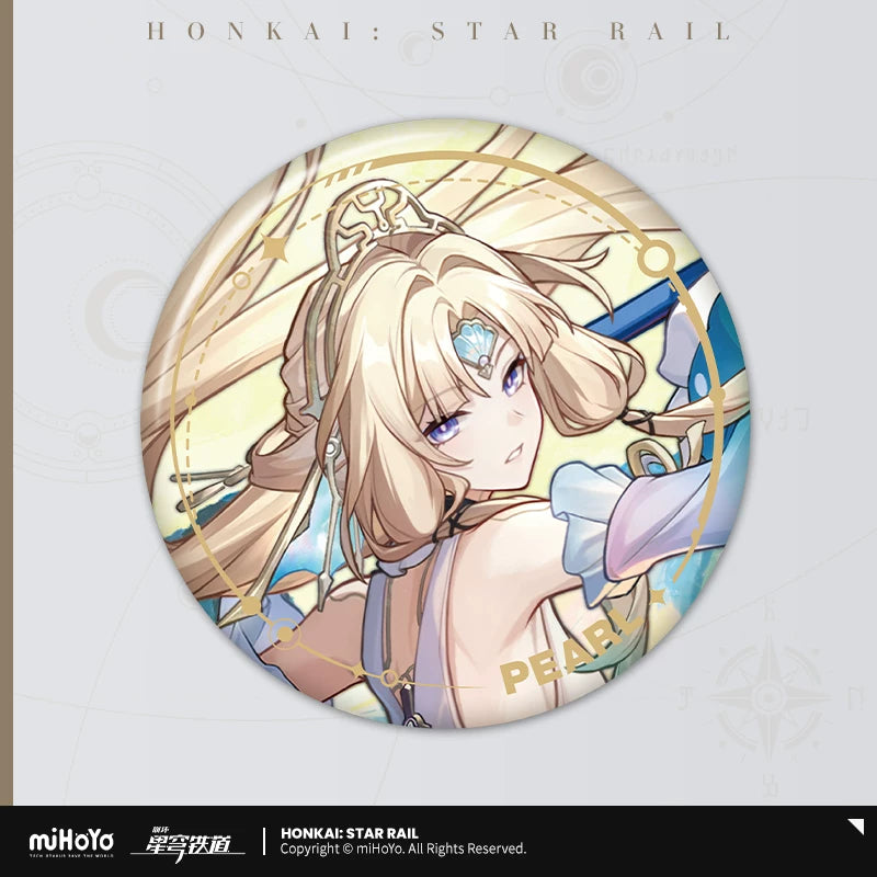 【予約受付中】崩壊:スターレイル 立ち絵シリーズ 缶バッジ 愉悦 パール