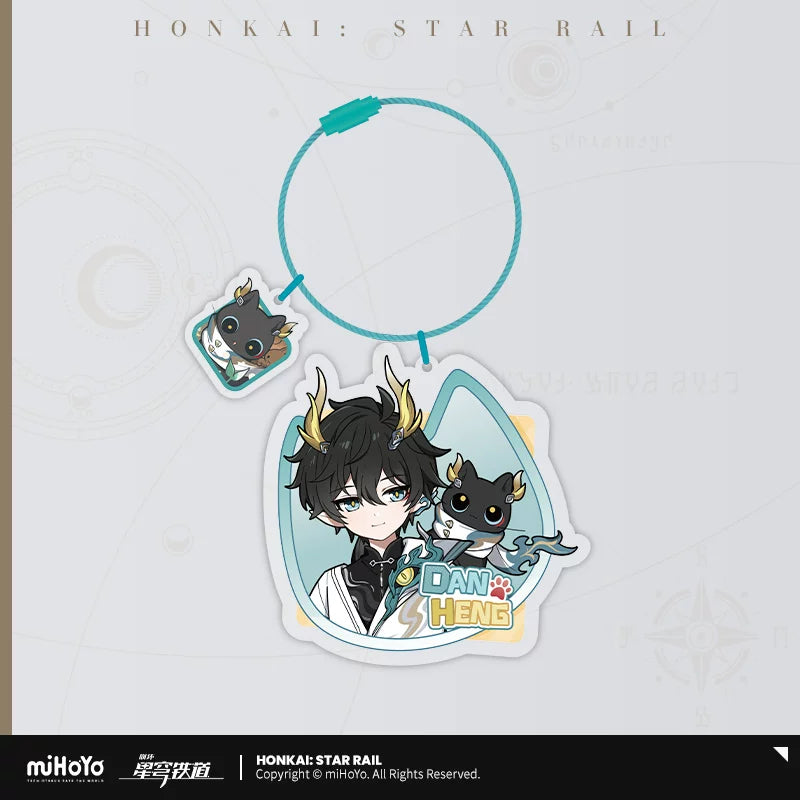 【予約受付中】崩壊:スターレイル ちびネコシリーズ アクリルキーホルダー 丹恒・騰荒