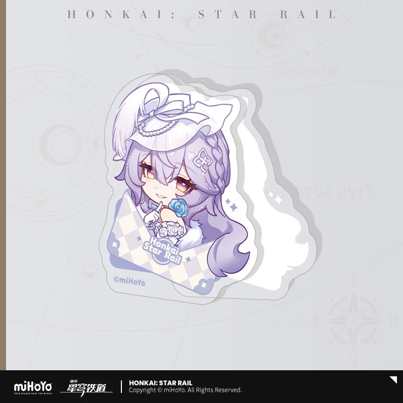 【予約受付中】崩壊:スターレイル ナナシビトの勲章シリーズ アクリルクリップ ブラックスワン