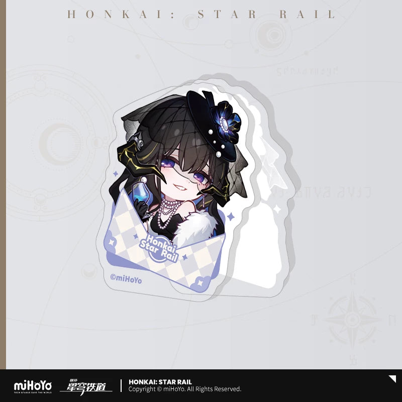 【予約受付中】崩壊:スターレイル ナナシビトの勲章シリーズ アクリルクリップ ダリア
