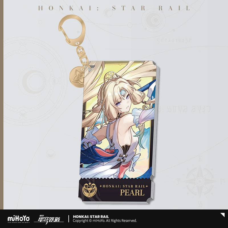 【予約受付中】崩壊:スターレイル 立ち絵シリーズ アクリルキーホルダー 愉悦 パール