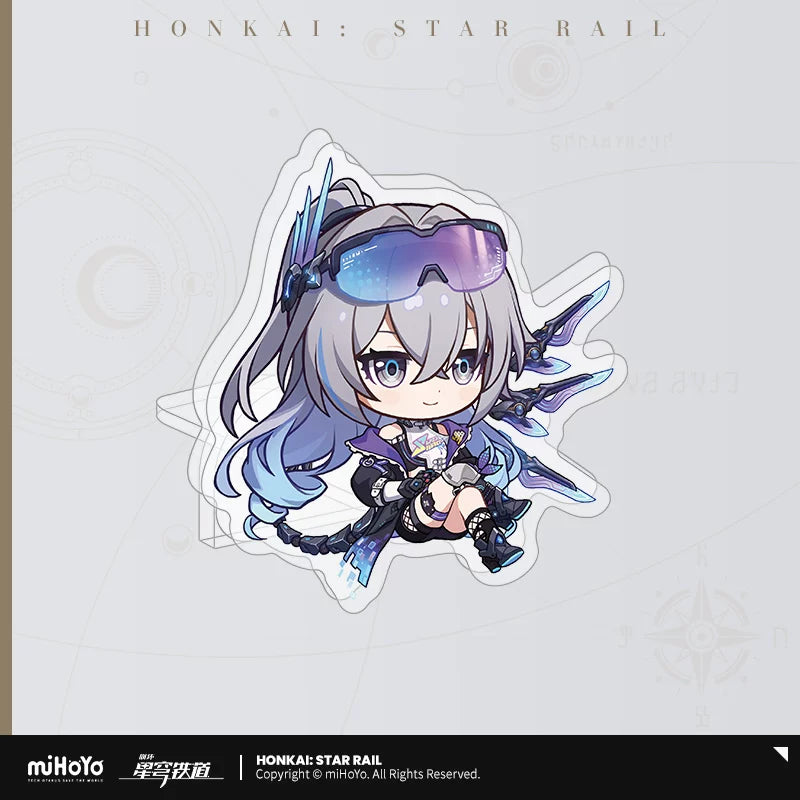 【予約受付中】崩壊:スターレイル ミスターフク郎の応接室シリーズ アクリルスタンド 銀狼LV.999