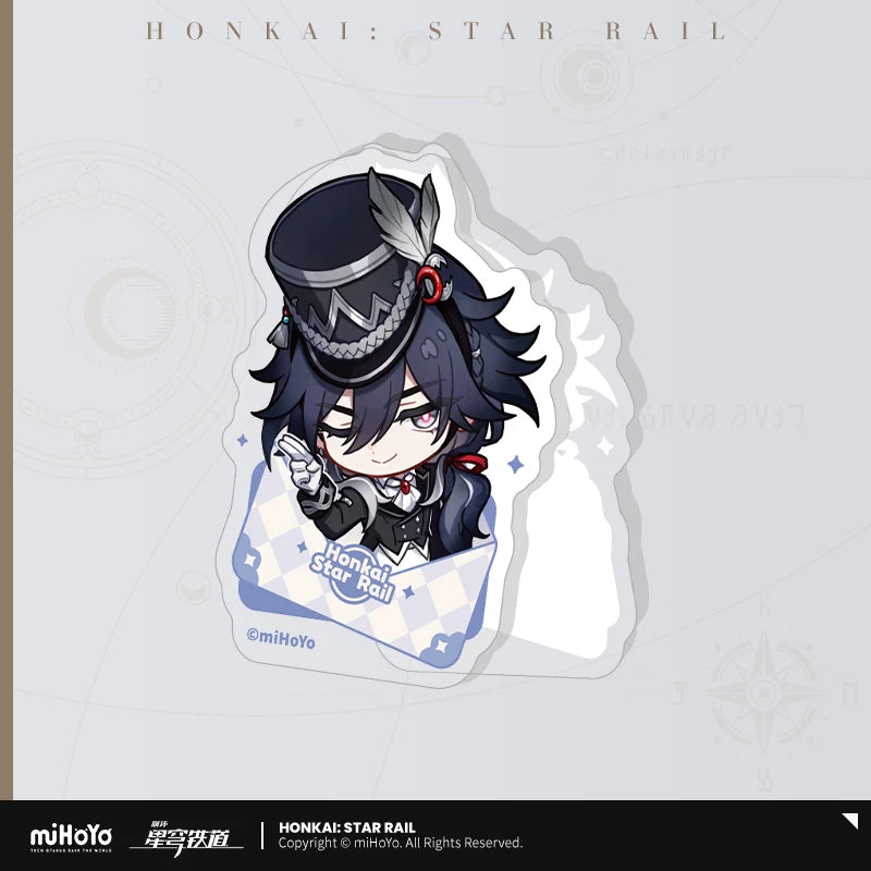 【予約受付中】崩壊:スターレイル ナナシビトの勲章シリーズ アクリルクリップ 不死途