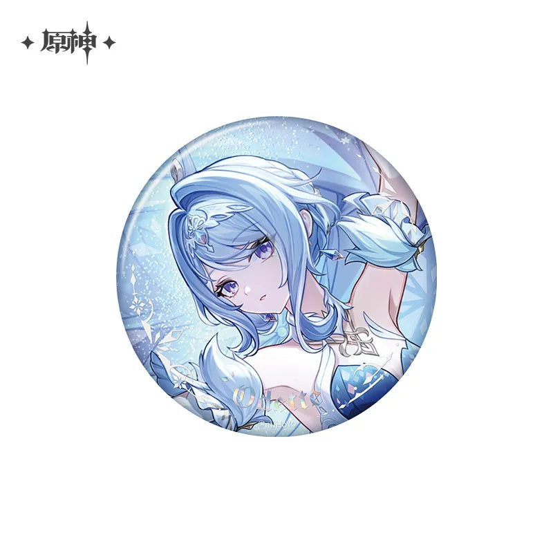 【予約受付中】原神 神に愛されぬ雪国シリーズ 缶バッジ オデット