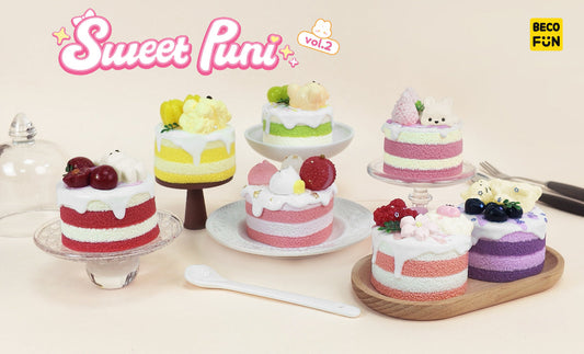 【新商品紹介】「Sweet Puni　スクイーズトイ　Vol.2」を実際に開封してみた