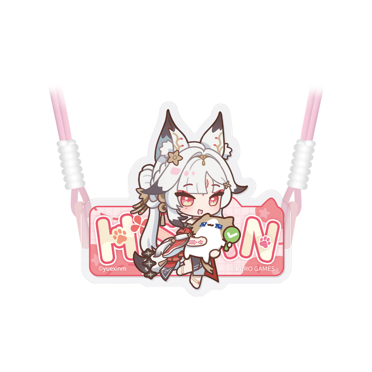 【予約受付中】『鳴潮』×『YUE XIN MEOW』共鳴の日常テーマ アクリルスマホグリップ