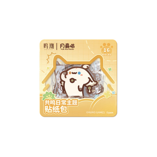 【予約受付中】『鳴潮』×『YUE XIN MEOW』共鳴の日常テーマ ステッカーセット