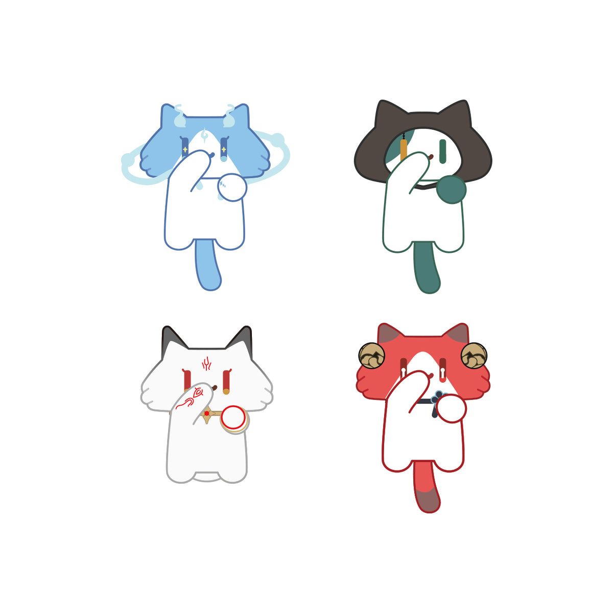 【予約受付中】『鳴潮』×『YUE XIN MEOW』共鳴の日常テーマ ぬいぐるみマスコット