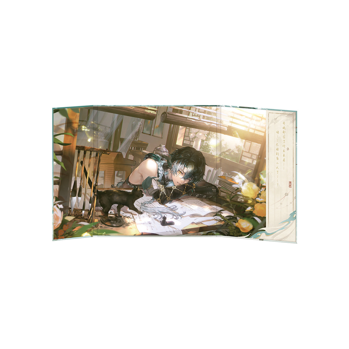 【予約受付中】『鳴潮』 共鳴者テーマ 屏風色紙　景燃Ver.