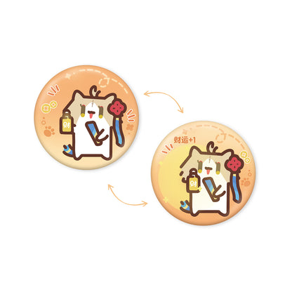【予約受付中】『鳴潮』×『YUE XIN MEOW』共鳴の日常テーマ レンチキュラーバッジ