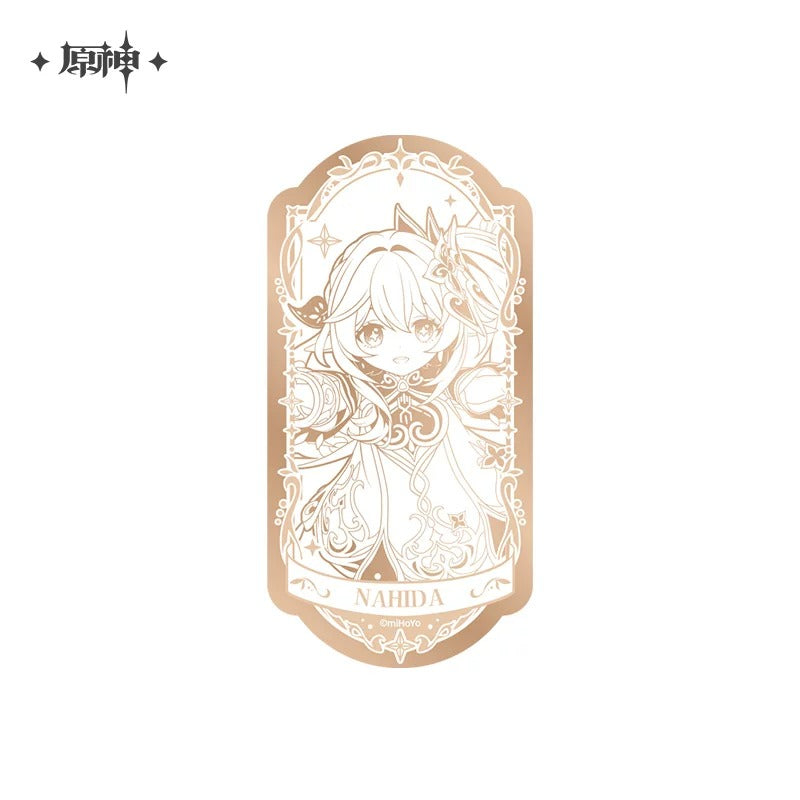 【予約受付中】原神　周年記念シリーズ　メタリック缶バッジ　6周年Ver.　ナビータ