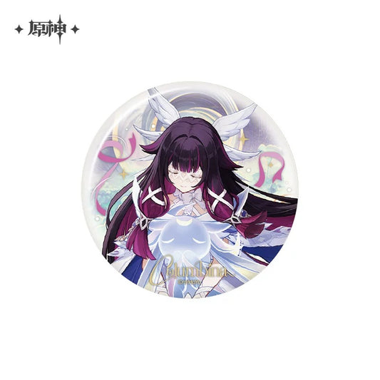 【予約受付中】原神　周年記念シリーズ　缶バッジ　6周年Ver.　コロンビーナ