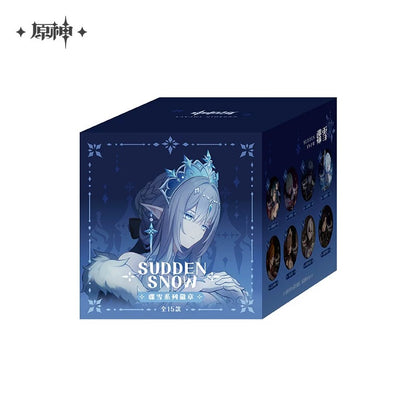 【予約受付中】原神　「吹雪」シリーズ　トレーディング缶バッジ