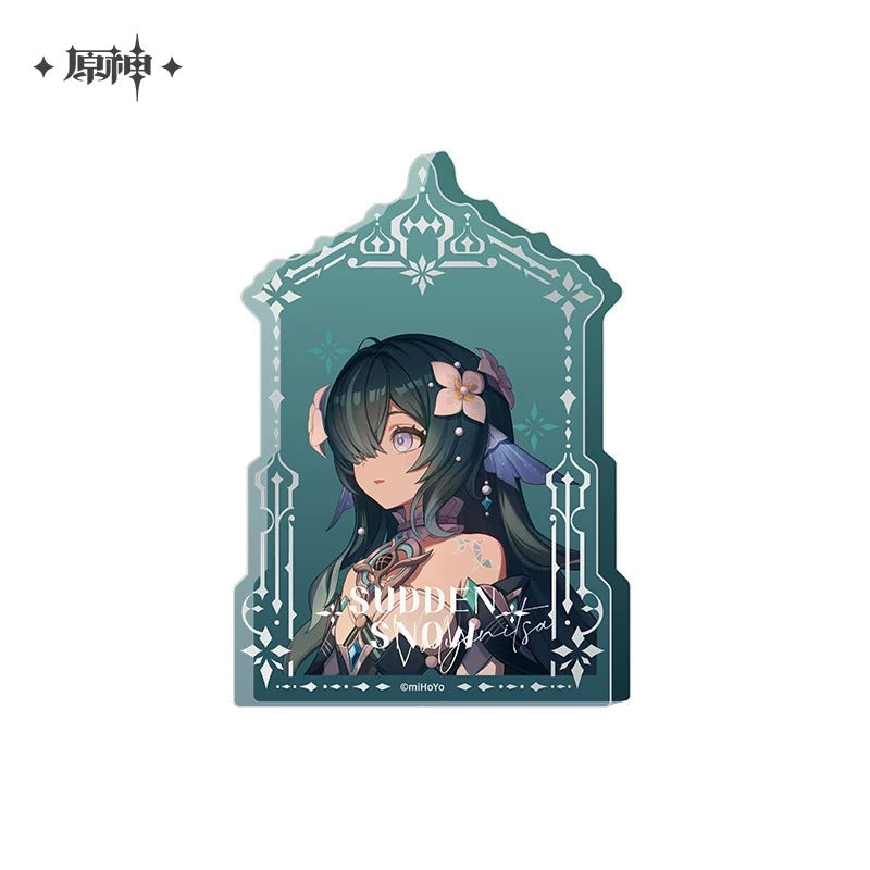 【予約受付中】原神　「吹雪」シリーズ　アクリルブロック　ヴォジャニーツァ