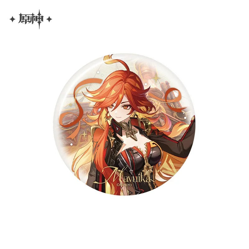 【予約受付中】原神　周年記念シリーズ　缶バッジ　6周年Ver.　マーヴィカ