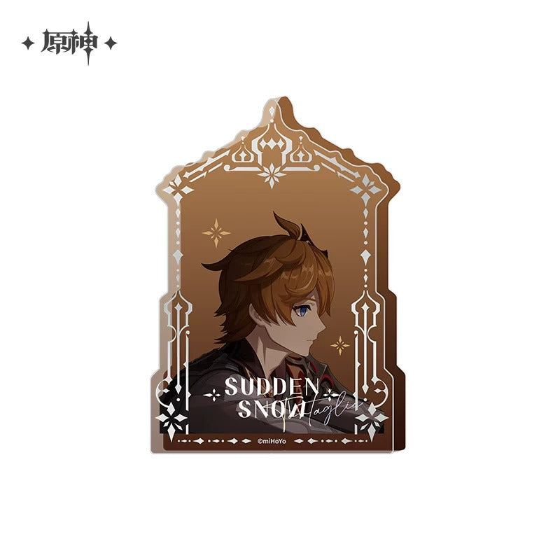 【予約受付中】原神　「吹雪」シリーズ　アクリルブロック　タルタリヤ