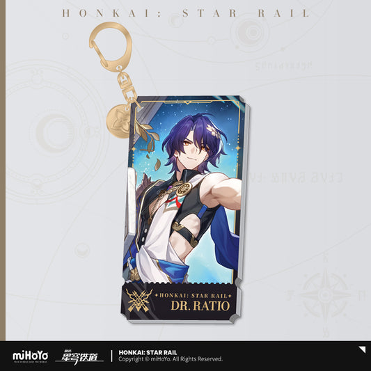 崩壊：スターレイル　立絵シリーズ　アクリルストラップ　巡狩運命　Dr.レイシオ