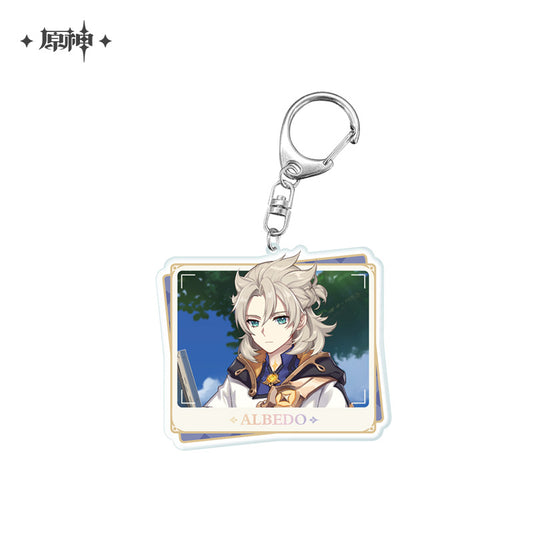 原神　キャラPVシリーズ　アクリルストラップ　アルベド