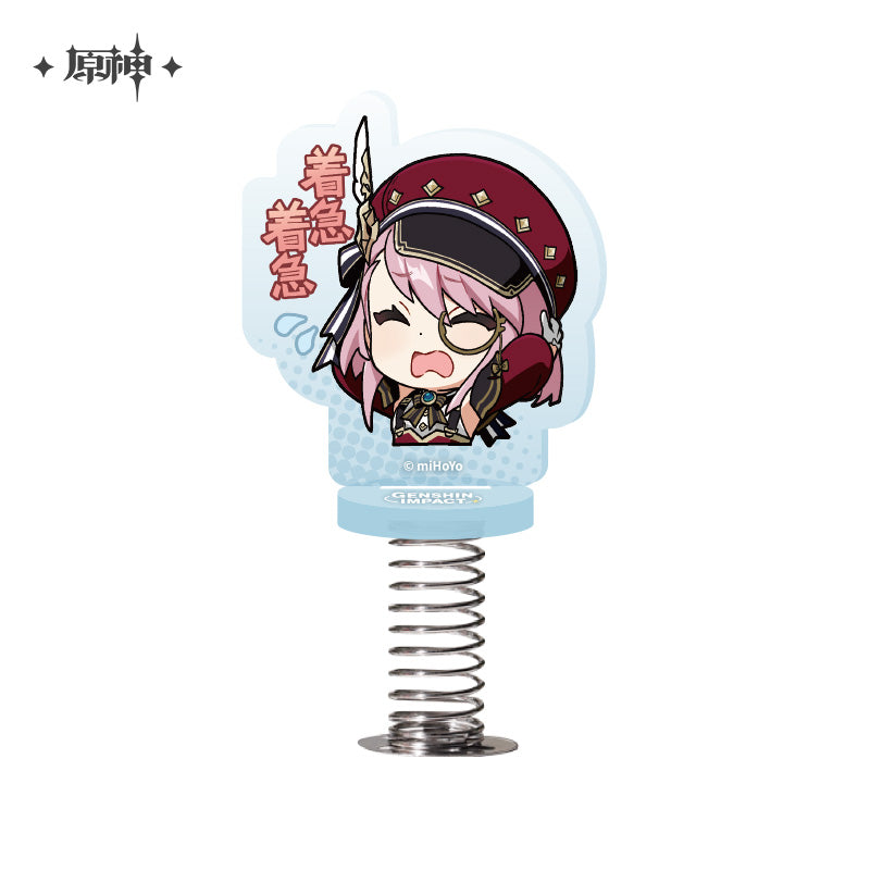 原神　デフォルメスタンプシリーズ　ゆらゆらアクリルスタンド　フォンテーヌ廷　シャルロット