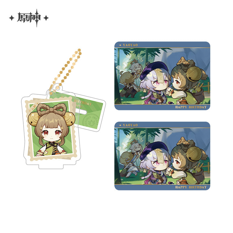 原神　留影叙佳期シリーズ　アクリルスタンド＆コレクションカードセット　ヨォーヨ