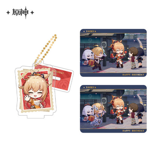 原神　留影叙佳期シリーズ　アクリルスタンド＆コレクションカードセット　宵宮