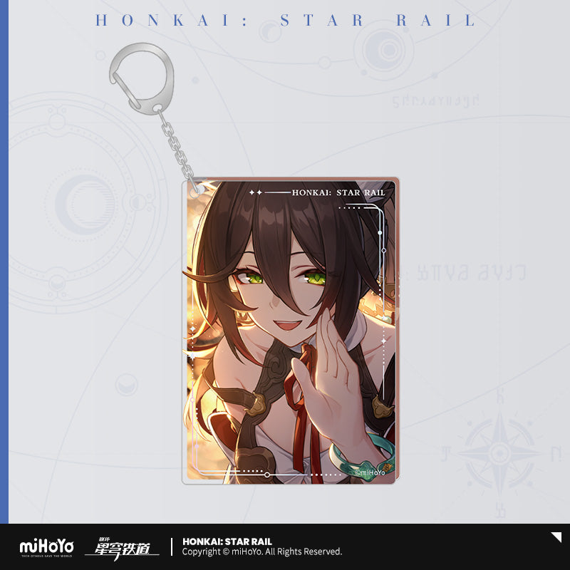崩壊：スターレイル　光円錐シリーズ　アクリルストラップ　彫月裁雲の意