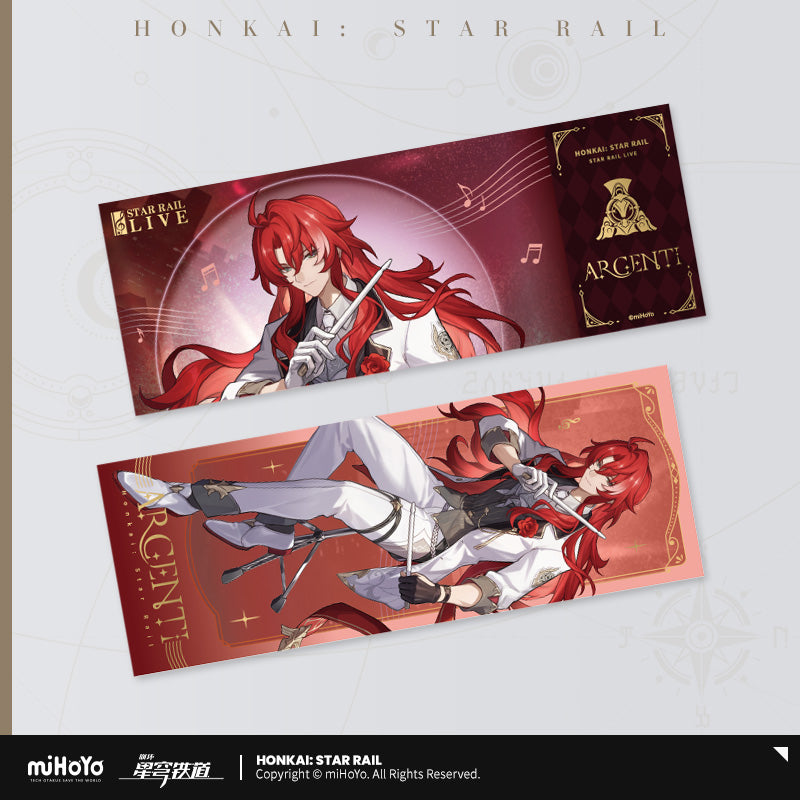 崩壊：スターレイル　LIVEシリーズ　ホログラムチケット　アルジェンティ