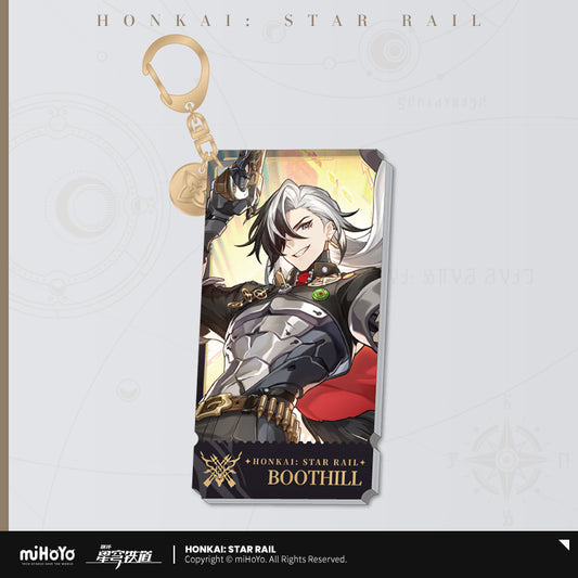 崩壊：スターレイル　立絵シリーズ　アクリルストラップ　巡狩運命　ブートヒル