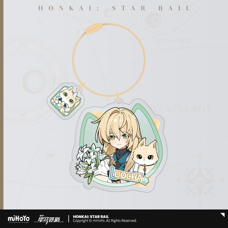 崩壊：スターレイル　ちびネコシリーズ　アクリルキーホルダー　羅刹