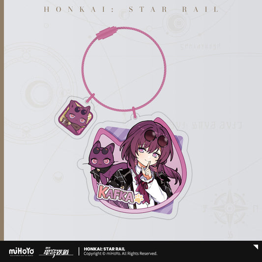 崩壊：スターレイル　ちびネコシリーズ　アクリルキーホルダー　カフカ