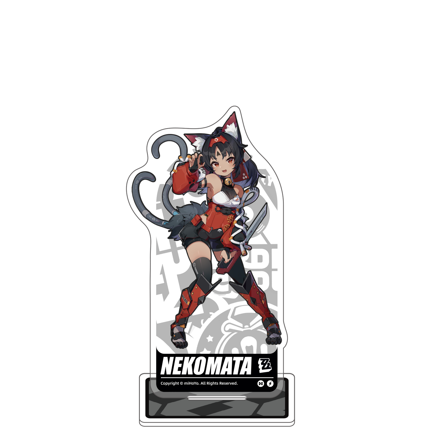 ゼンレスゾーンゼロ　立ち絵シリーズ　邪兎屋　キャラアクリルスタンド　猫又