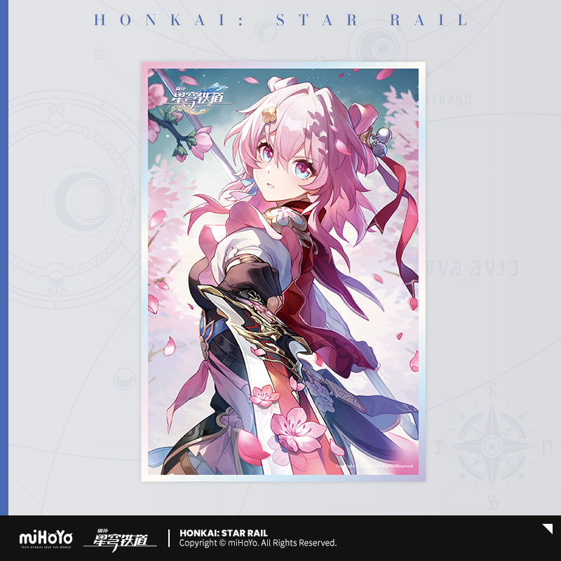 崩壊：スターレイル　光円錐シリーズ　アクリル色紙　美しき華よ今咲かん