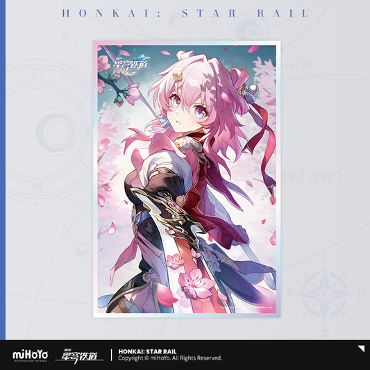 崩壊：スターレイル　光円錐シリーズ　アクリル色紙　美しき華よ今咲かん
