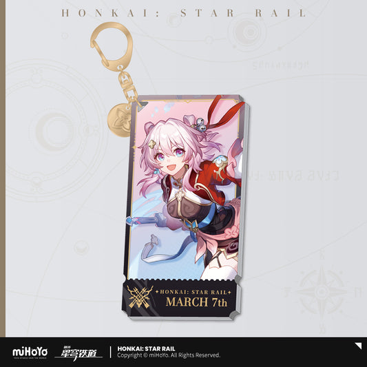 崩壊：スターレイル　立ち絵シリーズ　アクリルキーホルダー　巡狩　三月なのか