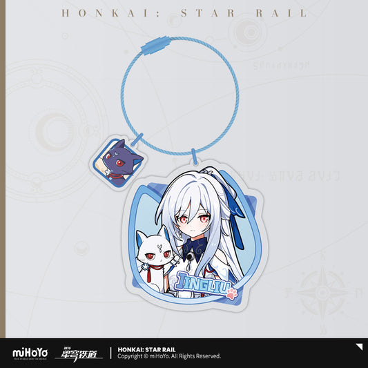 崩壊：スターレイル　ちびネコシリーズ　アクリルキーホルダー鏡流