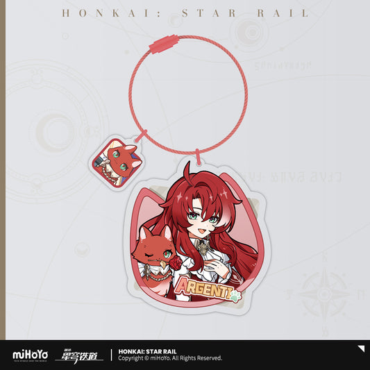 崩壊：スターレイル　ちびネコシリーズ　アクリルキーホルダーアルジェンティ