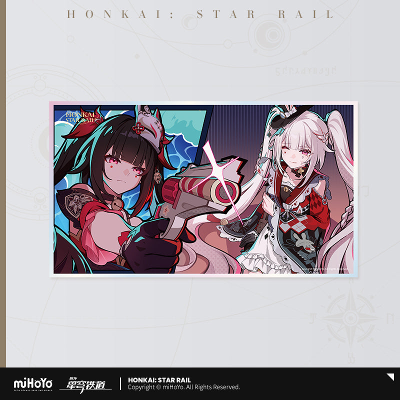 【予約受付中】崩壊：スターレイル　君との思い出シリーズ　PET色紙　花火と火花