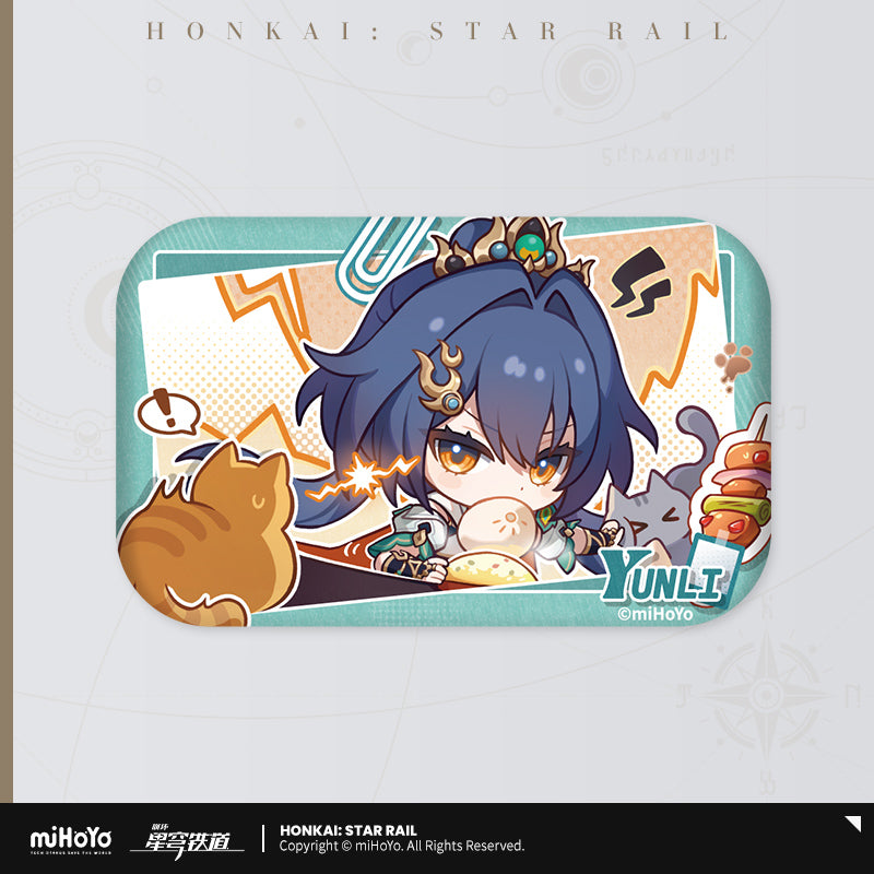 【予約受付中】崩壊：スターレイル　パムの記念簿シリーズ　缶バッジ　雲璃