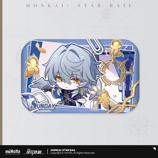 【予約受付中】崩壊：スターレイル　パムの記念簿シリーズ　缶バッジ　サンデー