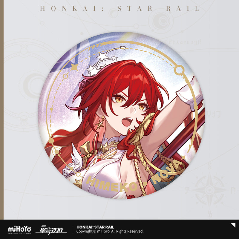 【予約受付中】崩壊：スターレイル　立ち絵シリーズ　缶バッジ　姫子・旅立ち