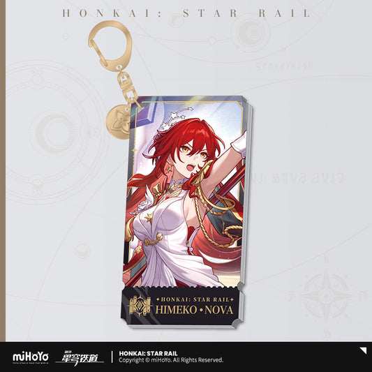 【予約受付中】崩壊：スターレイル　立ち絵シリーズ　アクリルキーホルダー　姫子・旅立ち