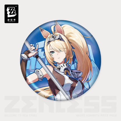 【予約受付中】ゼンレスゾーンゼロ　立ち絵シリーズ　缶バッジ　シグリッド