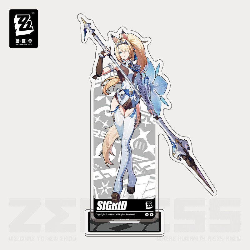 【予約受付中】ゼンレスゾーンゼロ　立ち絵シリーズ　アクリルスタンド　シグリッド