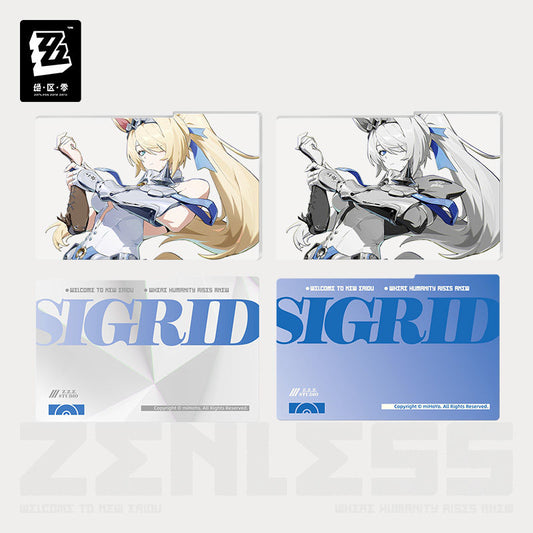 【予約受付中】ゼンレスゾーンゼロ　影画シリーズ　アクリルボード　シグリッド